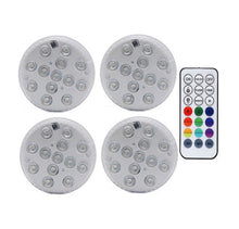 Load image into Gallery viewer, 2020 Upgrade Magnet RGB Submersible Light IP68 13LEDs Underwater Night Lamp Outdoor Vase Bowl Pond Swimming Pool Decor Lamp