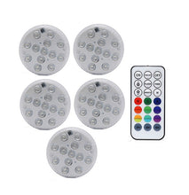 Load image into Gallery viewer, 2020 Upgrade Magnet RGB Submersible Light IP68 13LEDs Underwater Night Lamp Outdoor Vase Bowl Pond Swimming Pool Decor Lamp