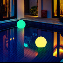 Load image into Gallery viewer, Hot LED Remote Controlled RGB Submersible Light Battery Operated Underwater Night Lamp Outdoor ball Garden Party Decoration LG66