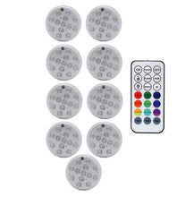 Load image into Gallery viewer, 2020 Upgrade Magnet RGB Submersible Light IP68 13LEDs Underwater Night Lamp Outdoor Vase Bowl Pond Swimming Pool Decor Lamp
