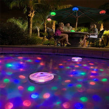 Load image into Gallery viewer, Underwater LED Disco Light Pool light Floating Glow Show Swimming Pool Hot Tub Spa Lamp lumiere disco piscine
